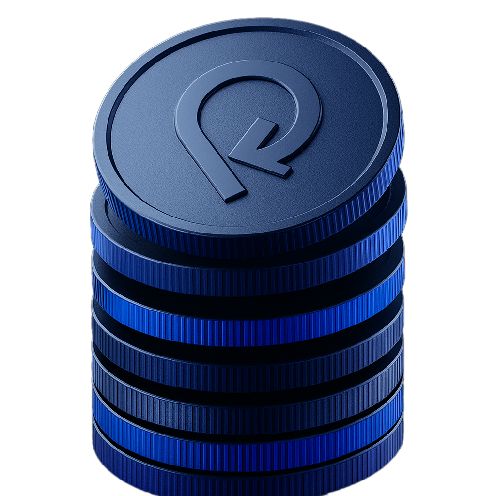 RecurX Coin Stack